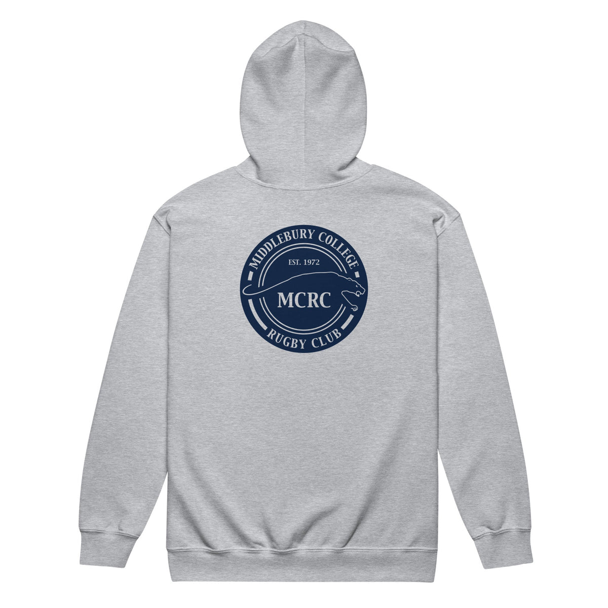 Rugby Imports Middlebury Rugby Heavy Blend Zip Hoodie