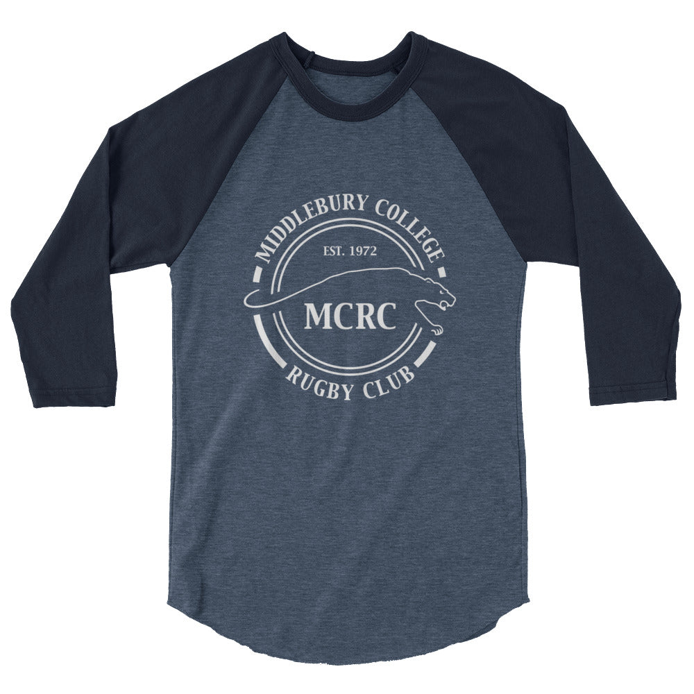 Rugby Imports Middlebury Rugby Raglan 3/4 Sleeve Tee