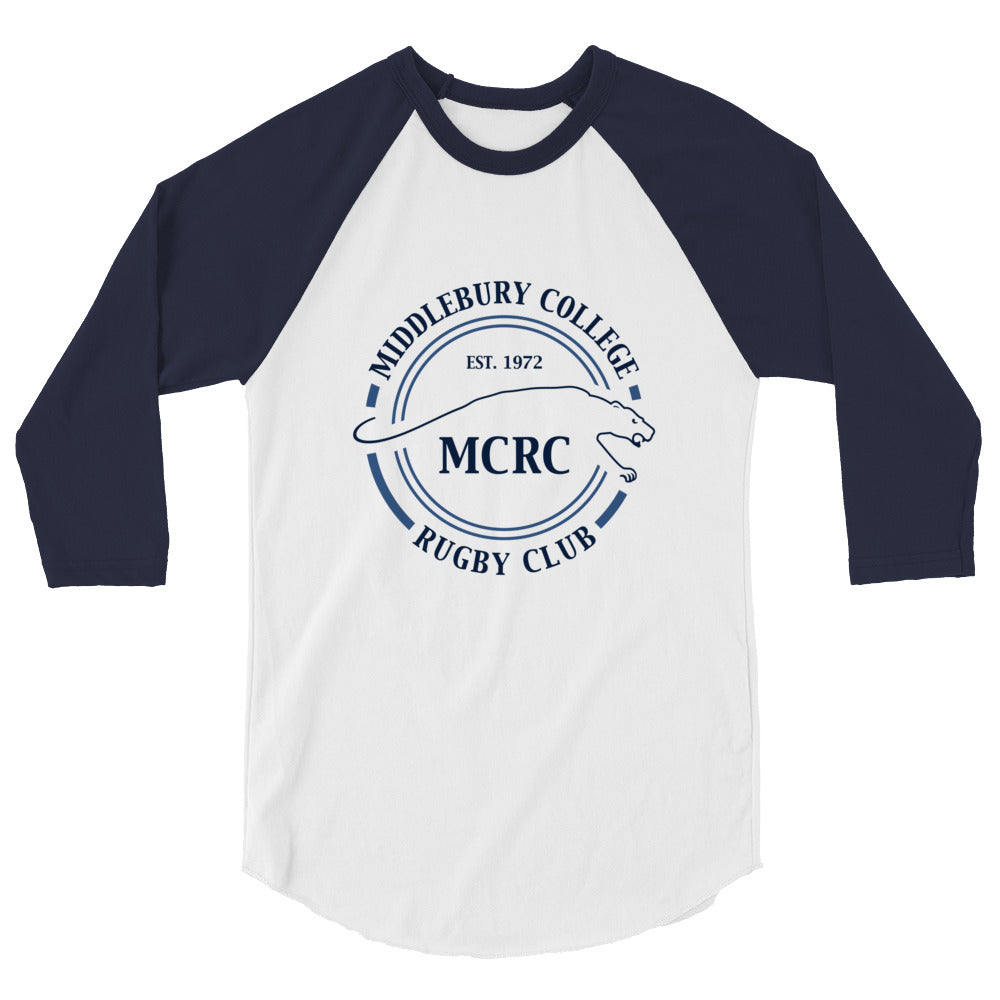 Rugby Imports Middlebury Rugby Raglan 3/4 Sleeve Tee