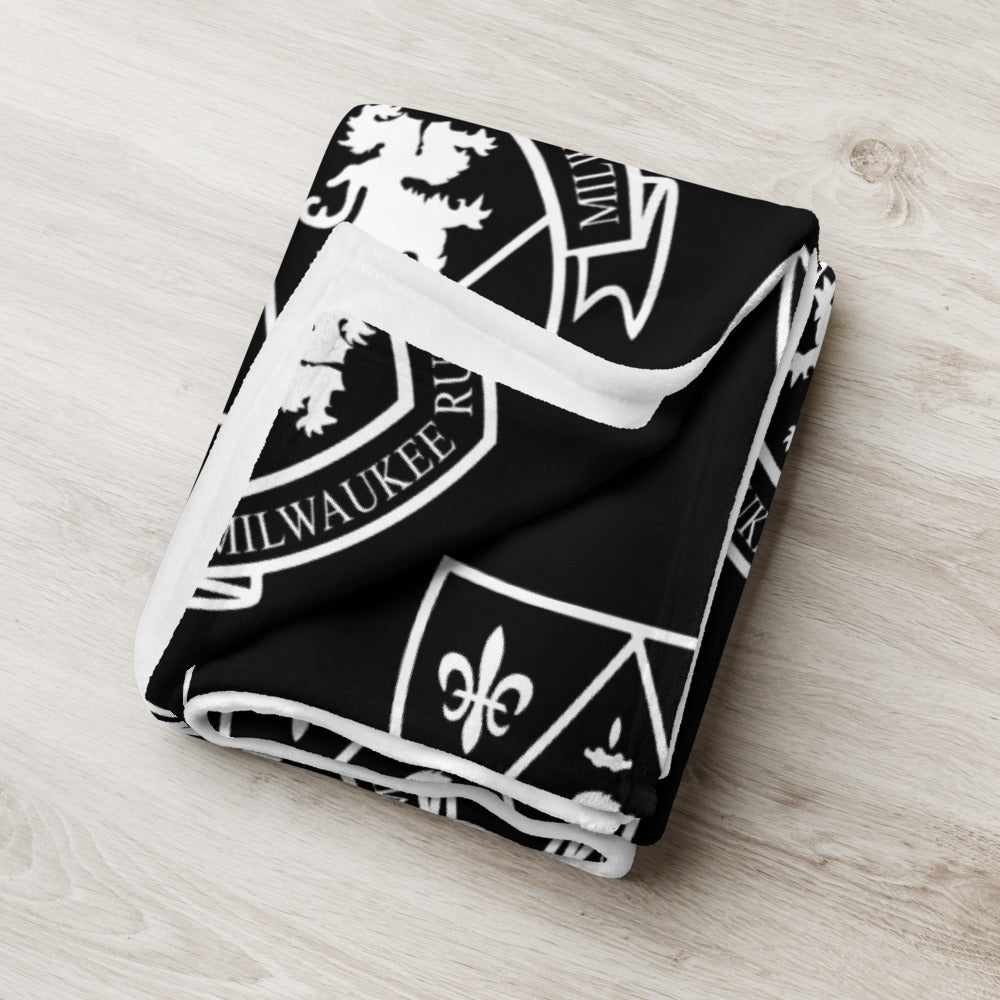 Rugby Imports Milwaukee RFC Throw Blanket