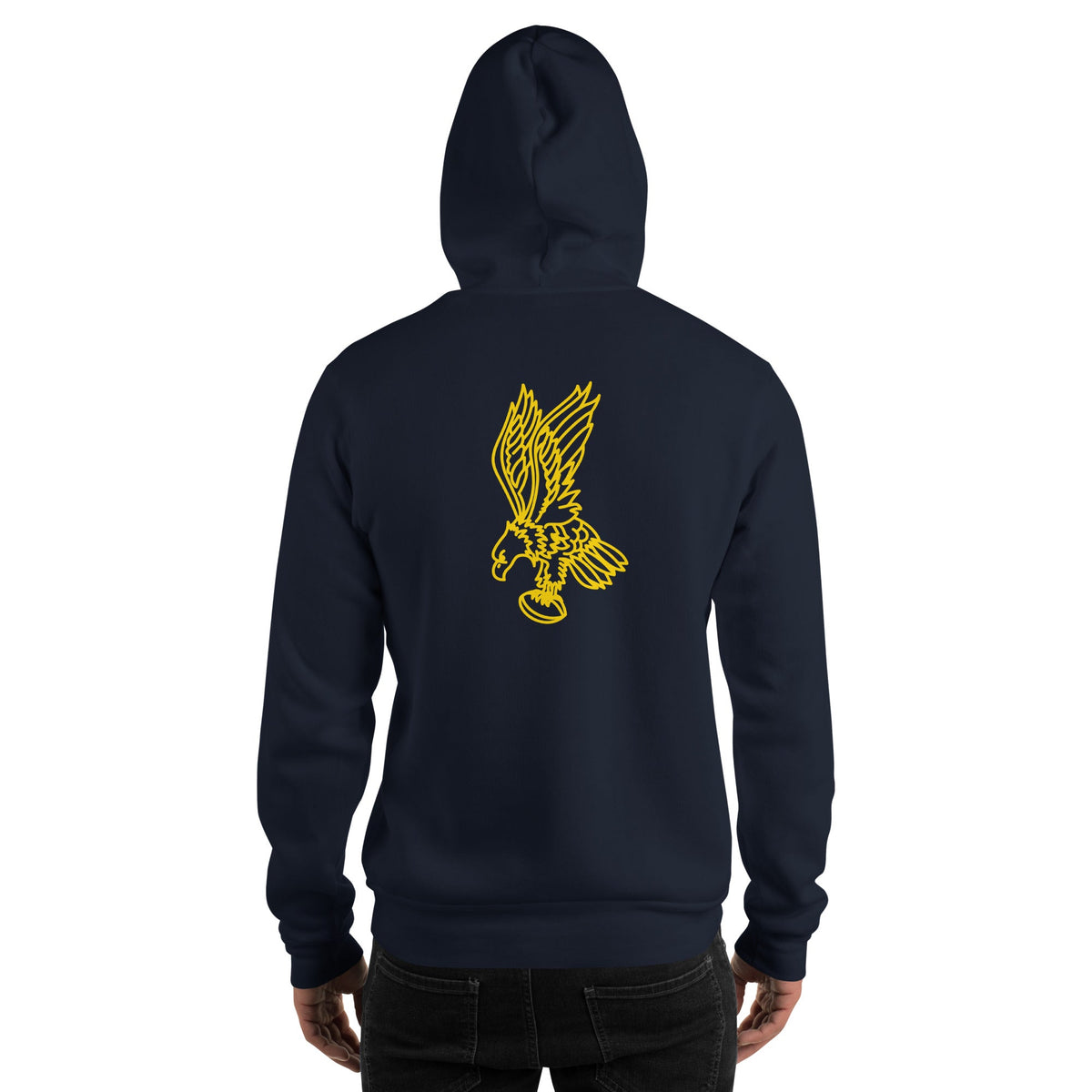 Rugby Imports Navy Alumni Heavy Blend Hoodie