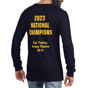 Rugby Imports Navy Rugby 2023 National Champions Long Sleeve T-Shirt