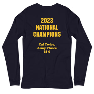 Rugby Imports Navy Rugby 2023 National Champions Long Sleeve T-Shirt