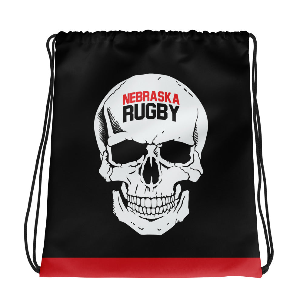Rugby Imports Nebraska Rugby Drawstring Bag
