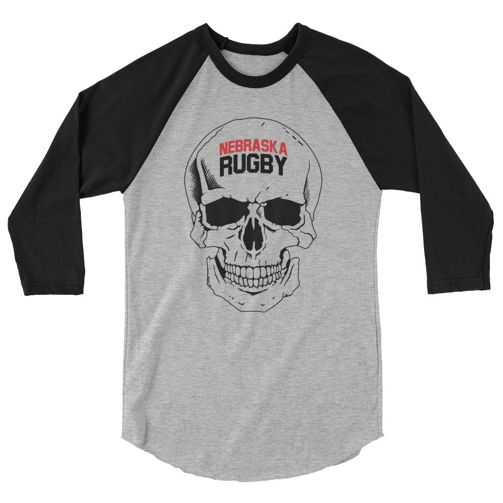 Rugby Imports Nebraska Rugby Raglan 3/4 Sleeve Tee