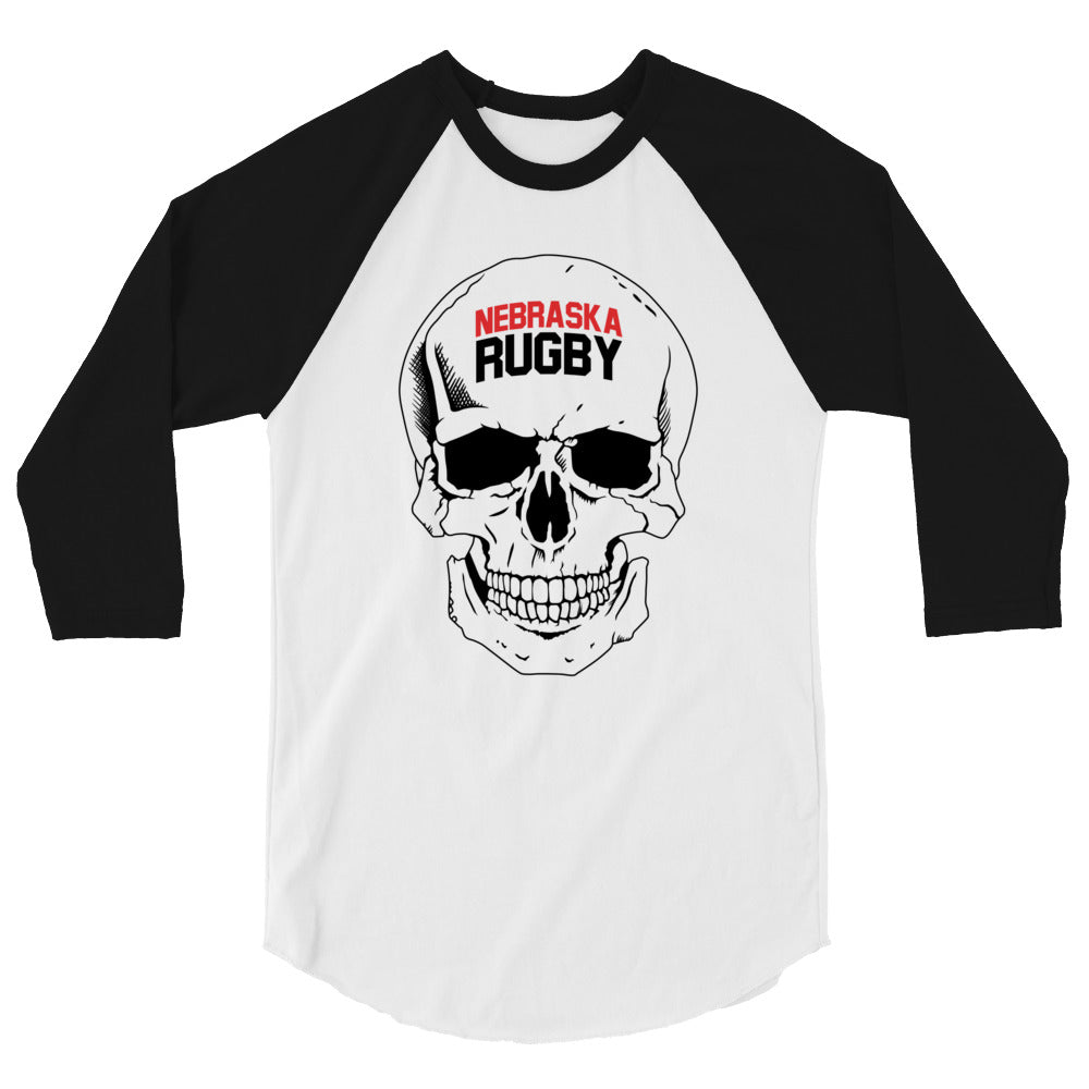Rugby Imports Nebraska Rugby Raglan 3/4 Sleeve Tee