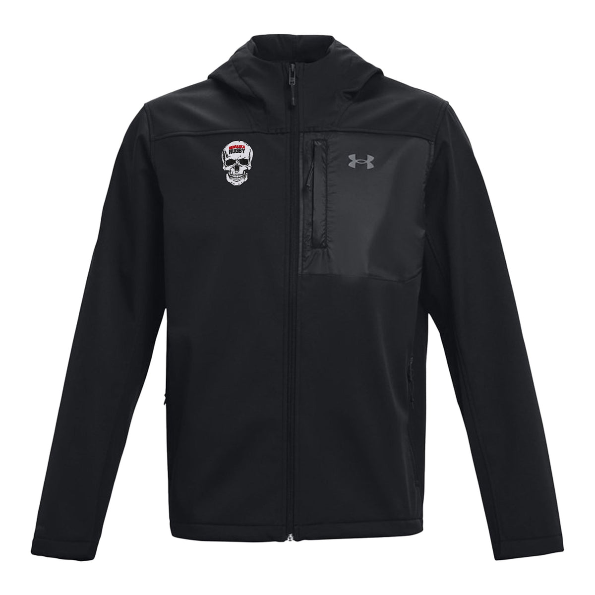 Rugby Imports Nebraska Rugby UA CGI Hooded Jacket