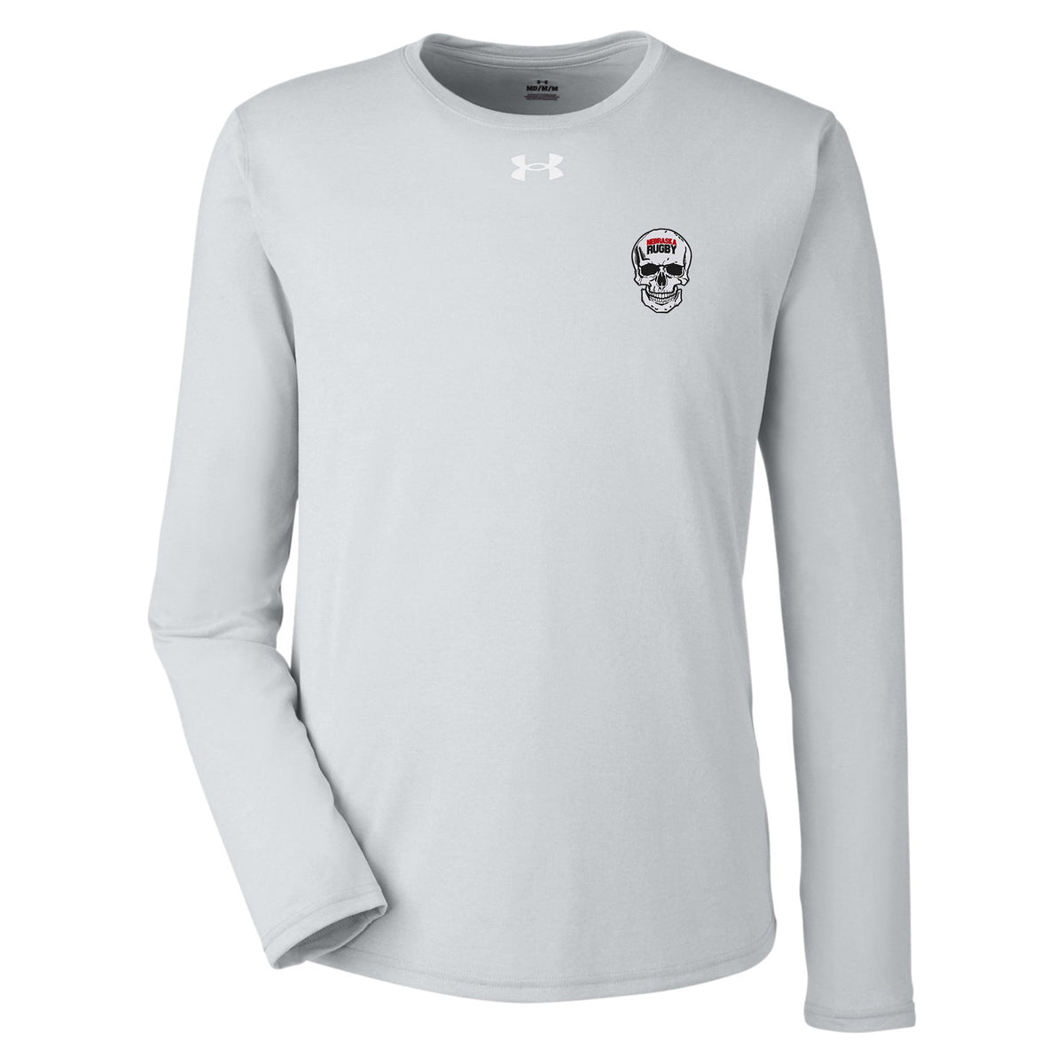 Rugby Imports Nebraska Rugby UA Team Tech LS T-Shirt