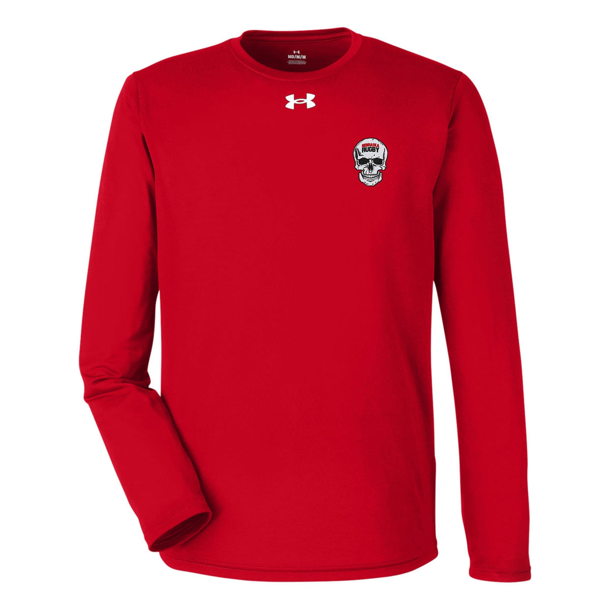 Rugby Imports Nebraska Rugby UA Team Tech LS T-Shirt