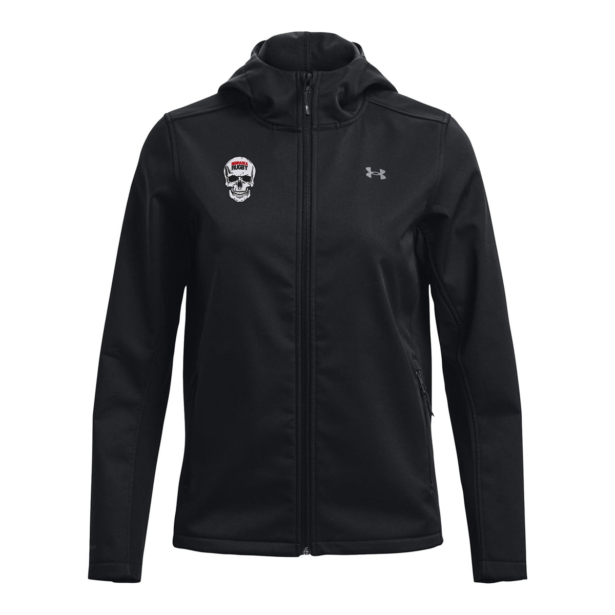 Rugby Imports Nebraska Rugby UA Women's CGI Hooded Jacket