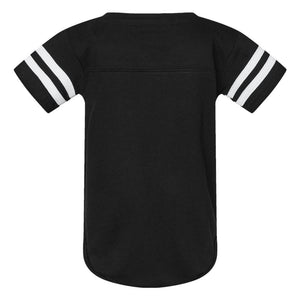 Rugby Imports New Zealand Rugby Retro Stripe Baby Onesie
