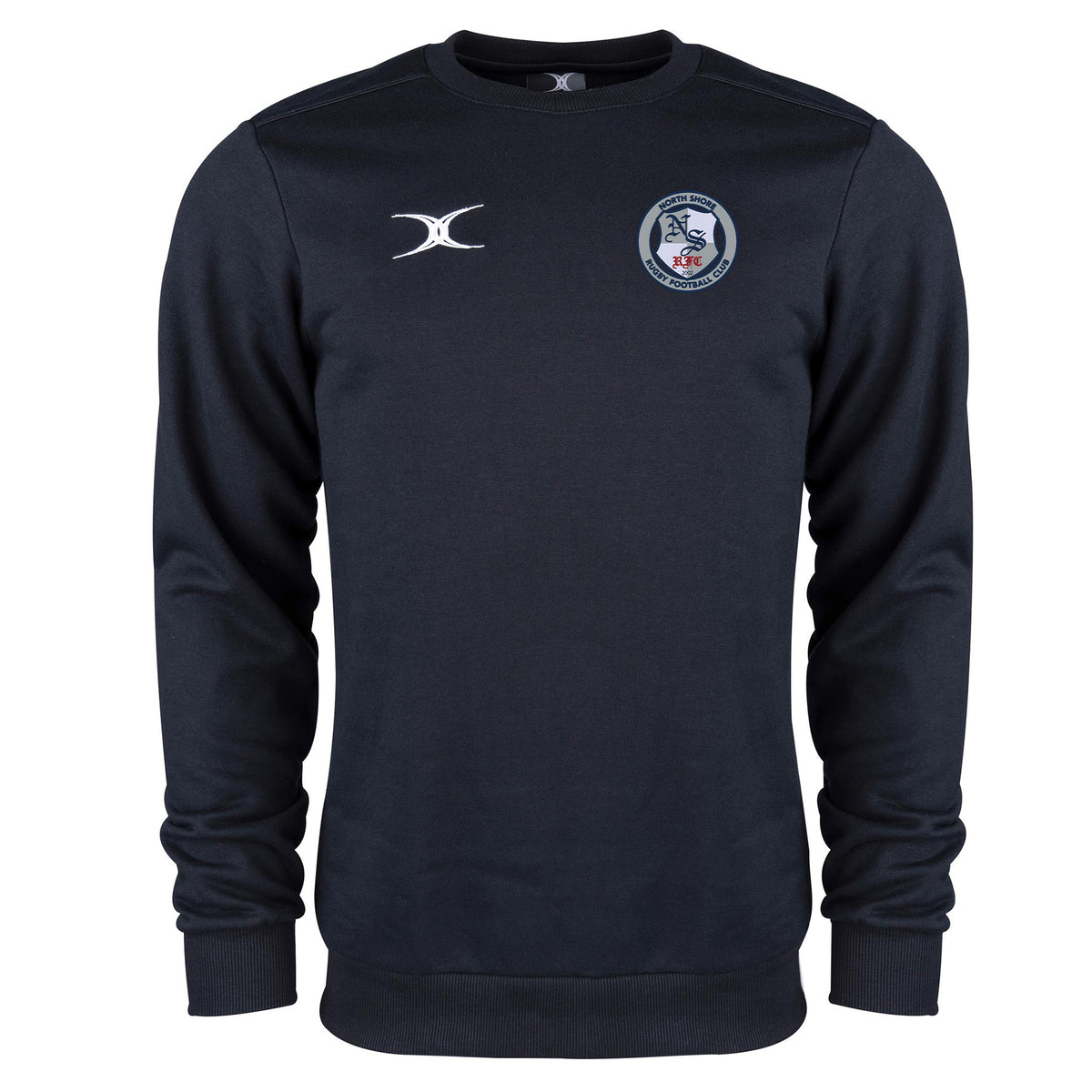 Rugby Imports North Shore RFC Gilbert Photon Crewneck Sweatshirt