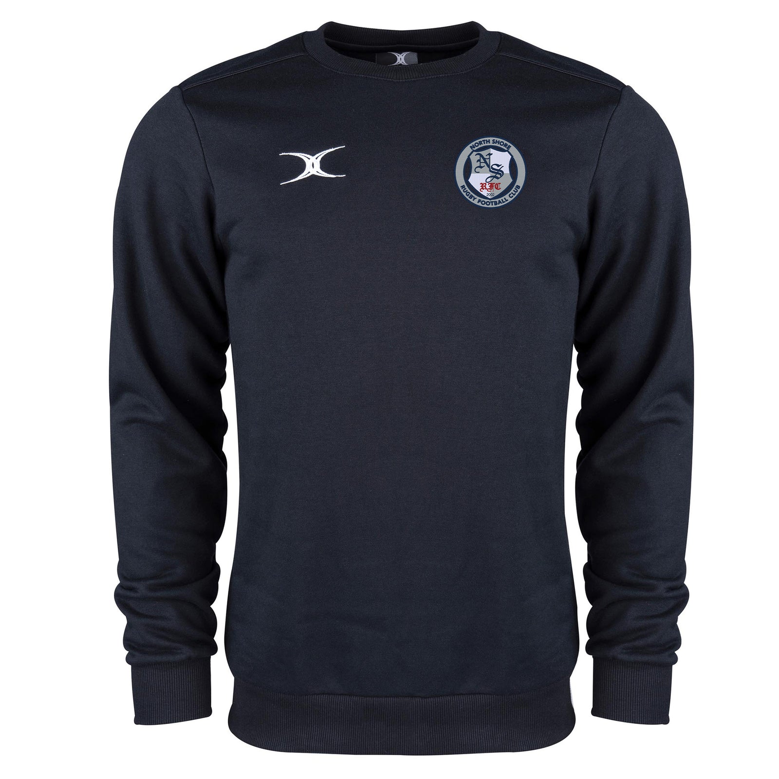 Rugby Imports North Shore RFC Gilbert Photon Crewneck Sweatshirt