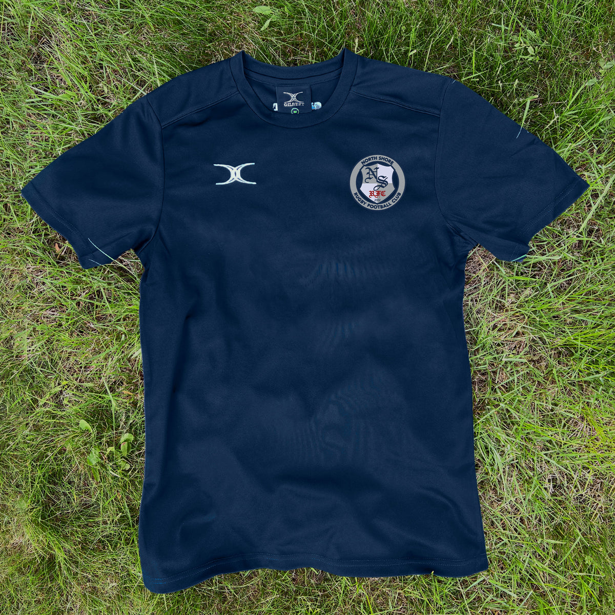 Rugby Imports North Shore RFC Gilbert Photon II Warm-Up T-Shirt