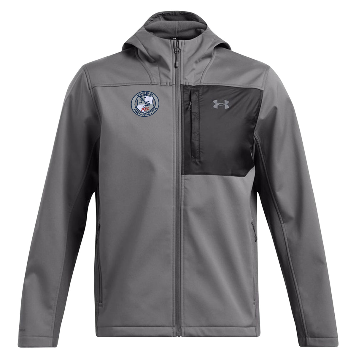 Rugby Imports North Shore RFC UA CGI Hooded Jacket