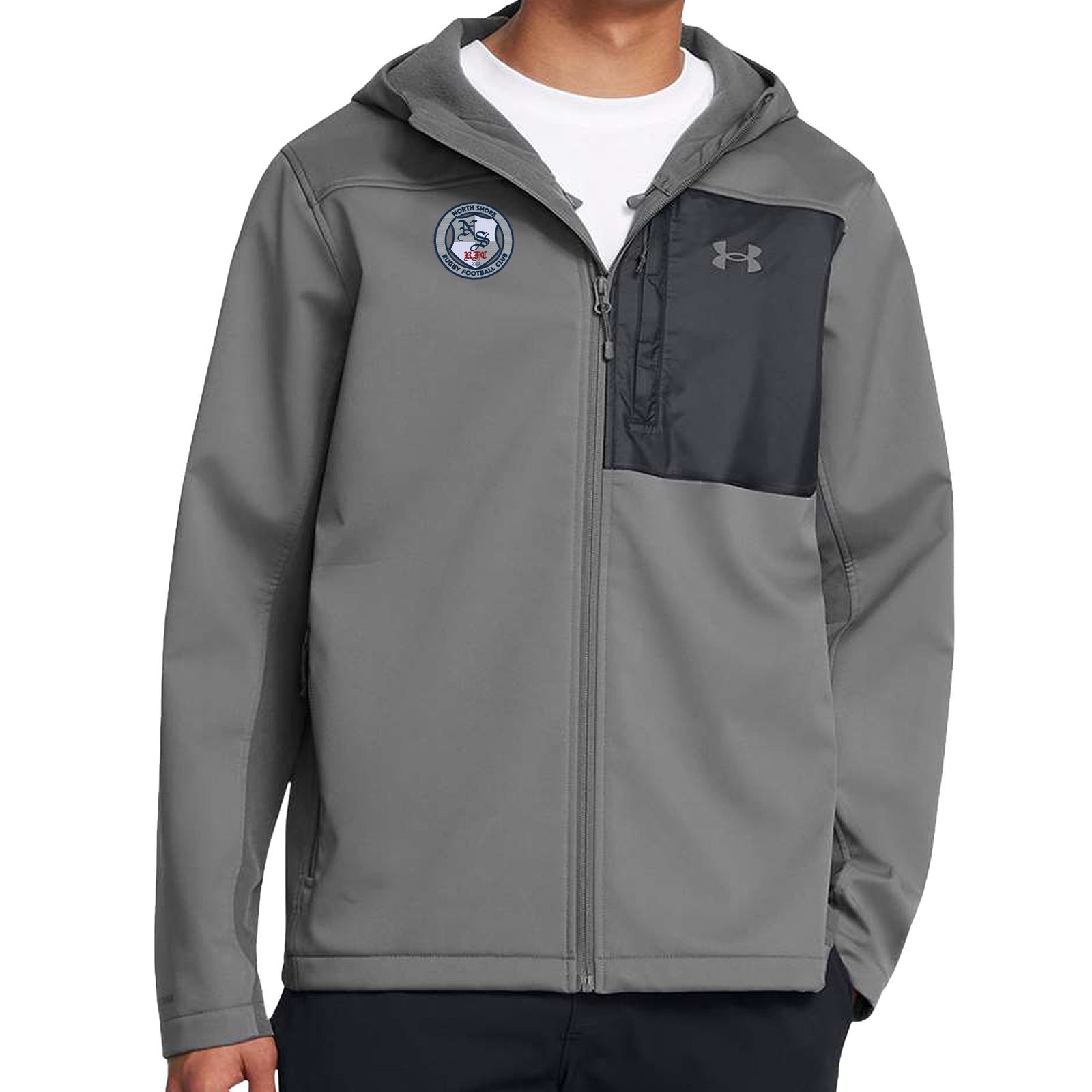 Rugby Imports North Shore RFC UA CGI Hooded Jacket