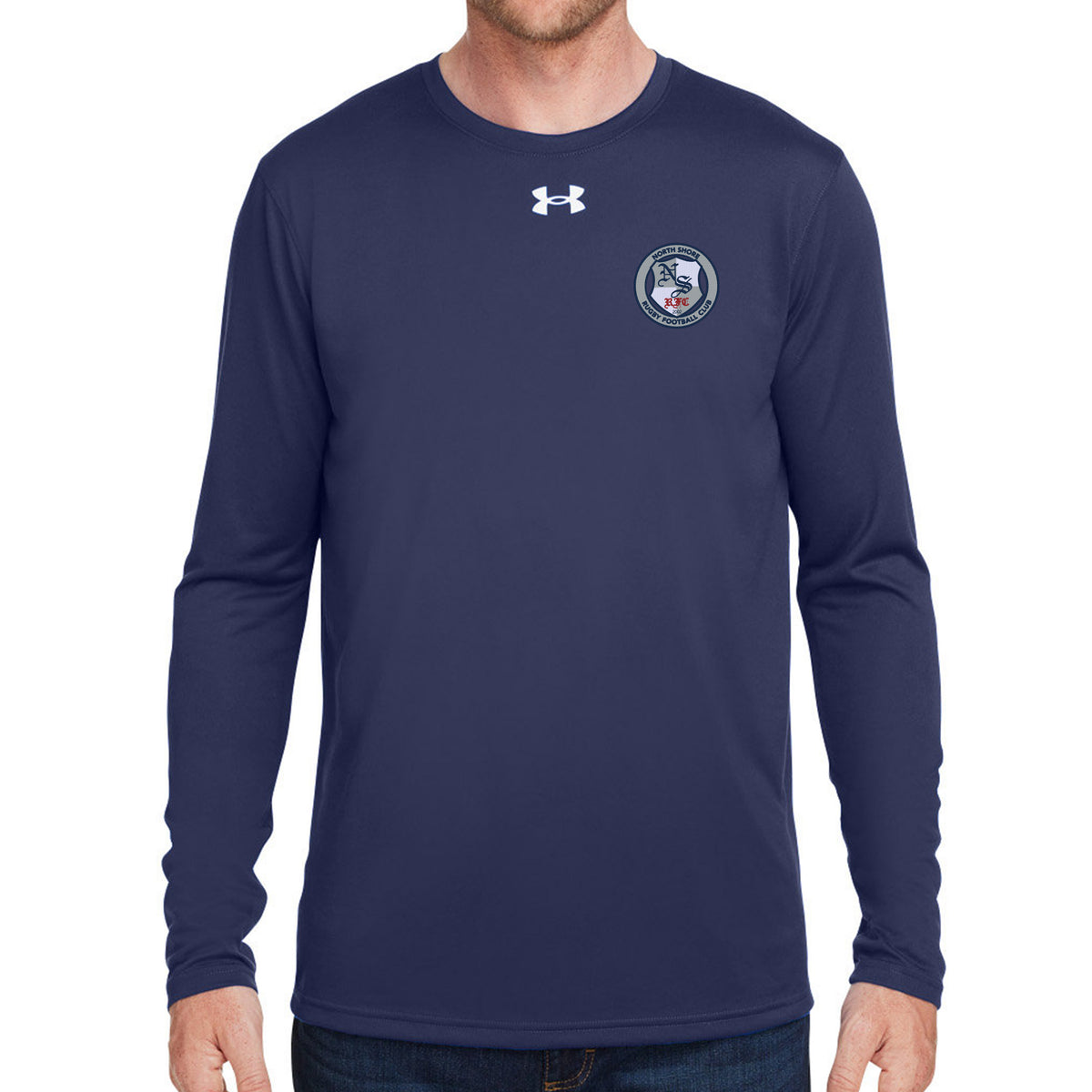 Rugby Imports North Shore RFC UA Team Tech LS T-Shirt