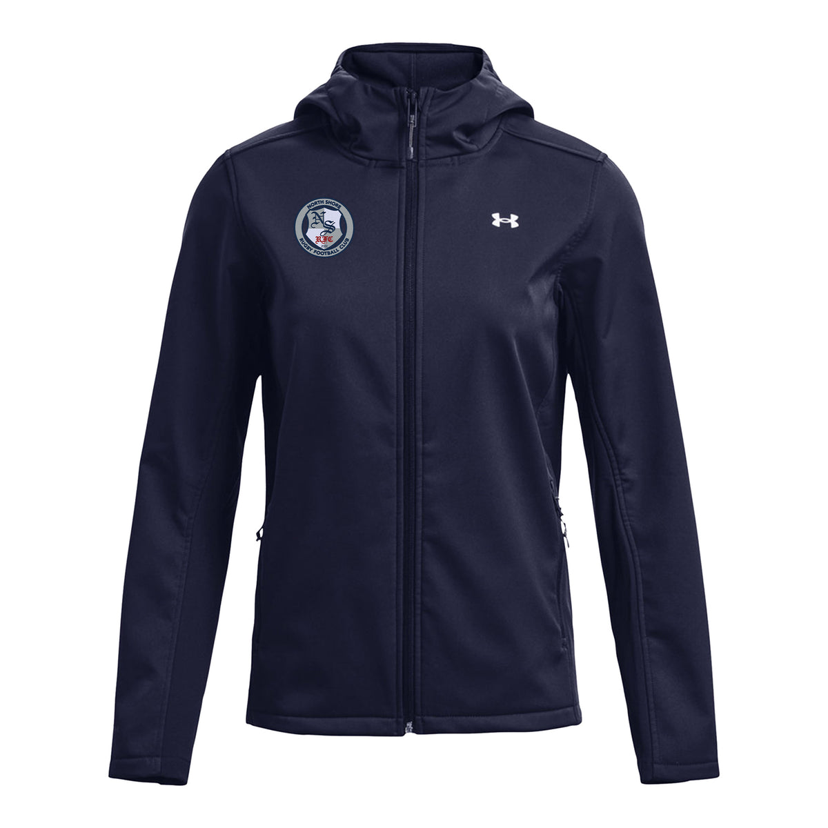 Rugby Imports North Shore RFC UA Women's CGI Hooded Jacket
