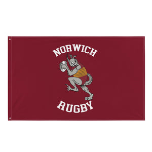 Rugby Imports Norwich Rugby Wall Flag