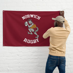 Rugby Imports Norwich Rugby Wall Flag