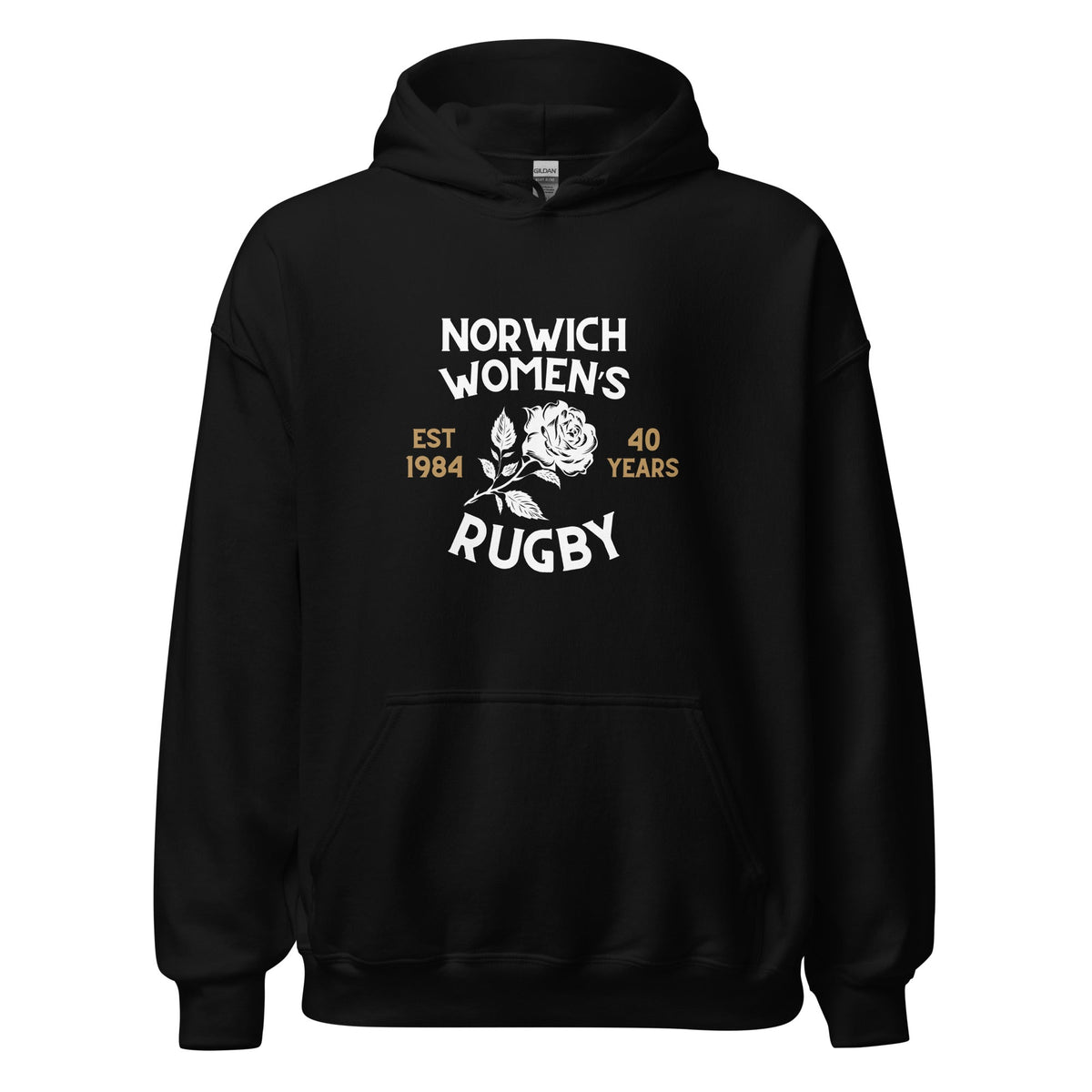 Rugby Imports Norwich Women's Rugby 40 Years Heavy Blend Hoodie
