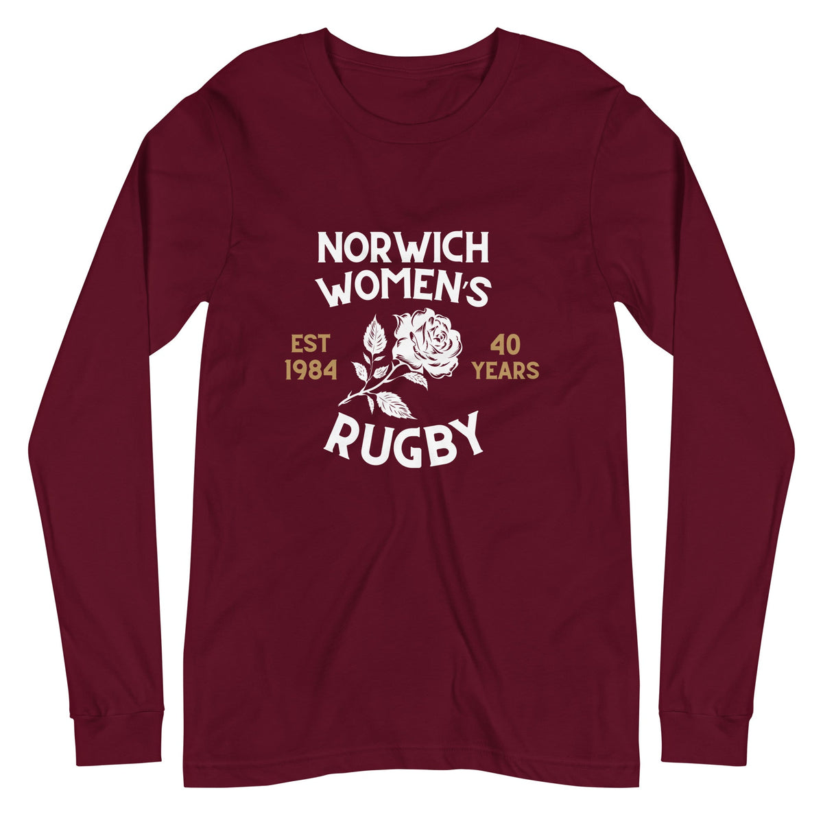 Rugby Imports Norwich Women's Rugby 40 Years LS Social T-Shirt