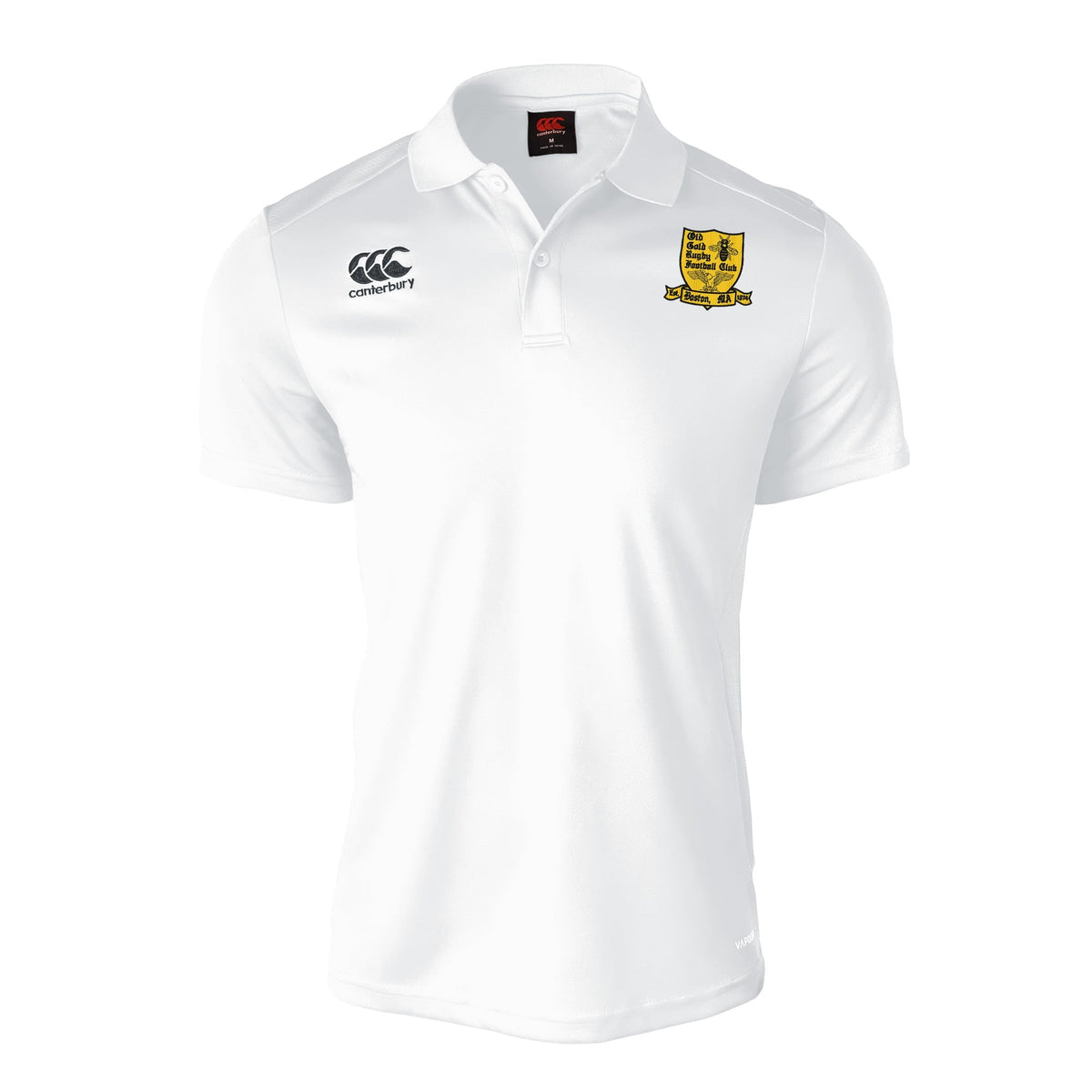 Rugby Imports Old Gold RFC CCC Club Dry Polo