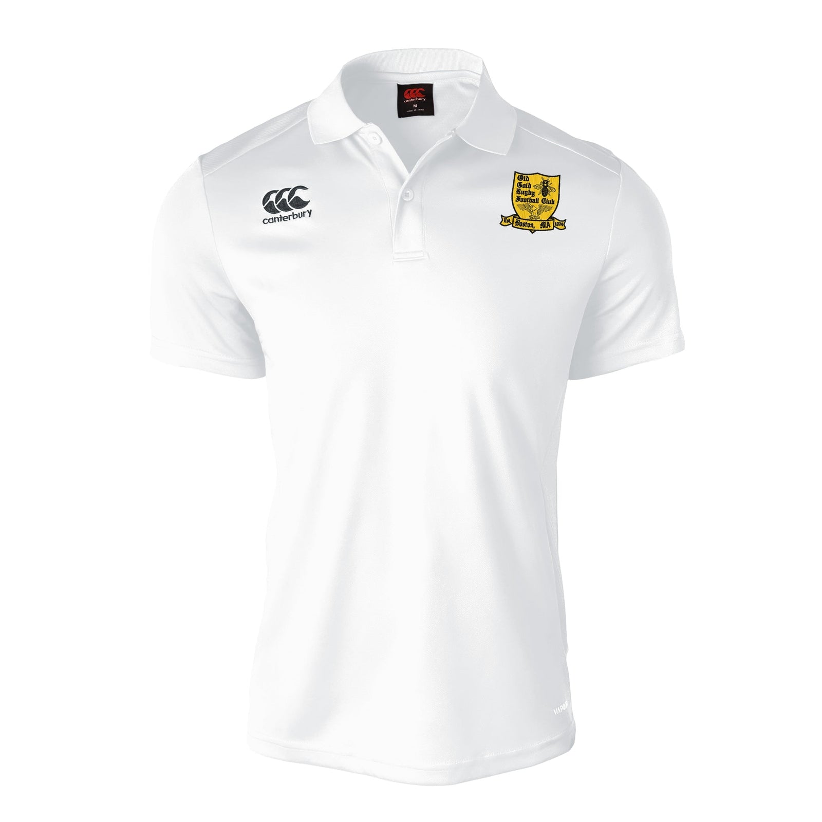 Rugby Imports Old Gold RFC CCC Club Dry Polo