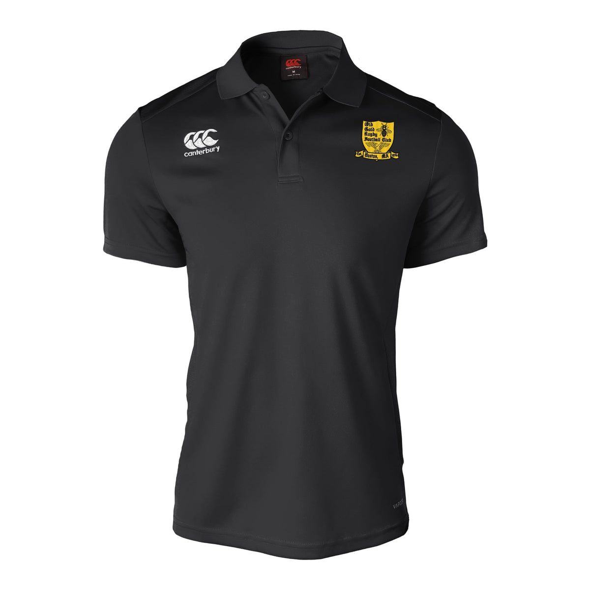 Rugby Imports Old Gold RFC CCC Club Dry Polo