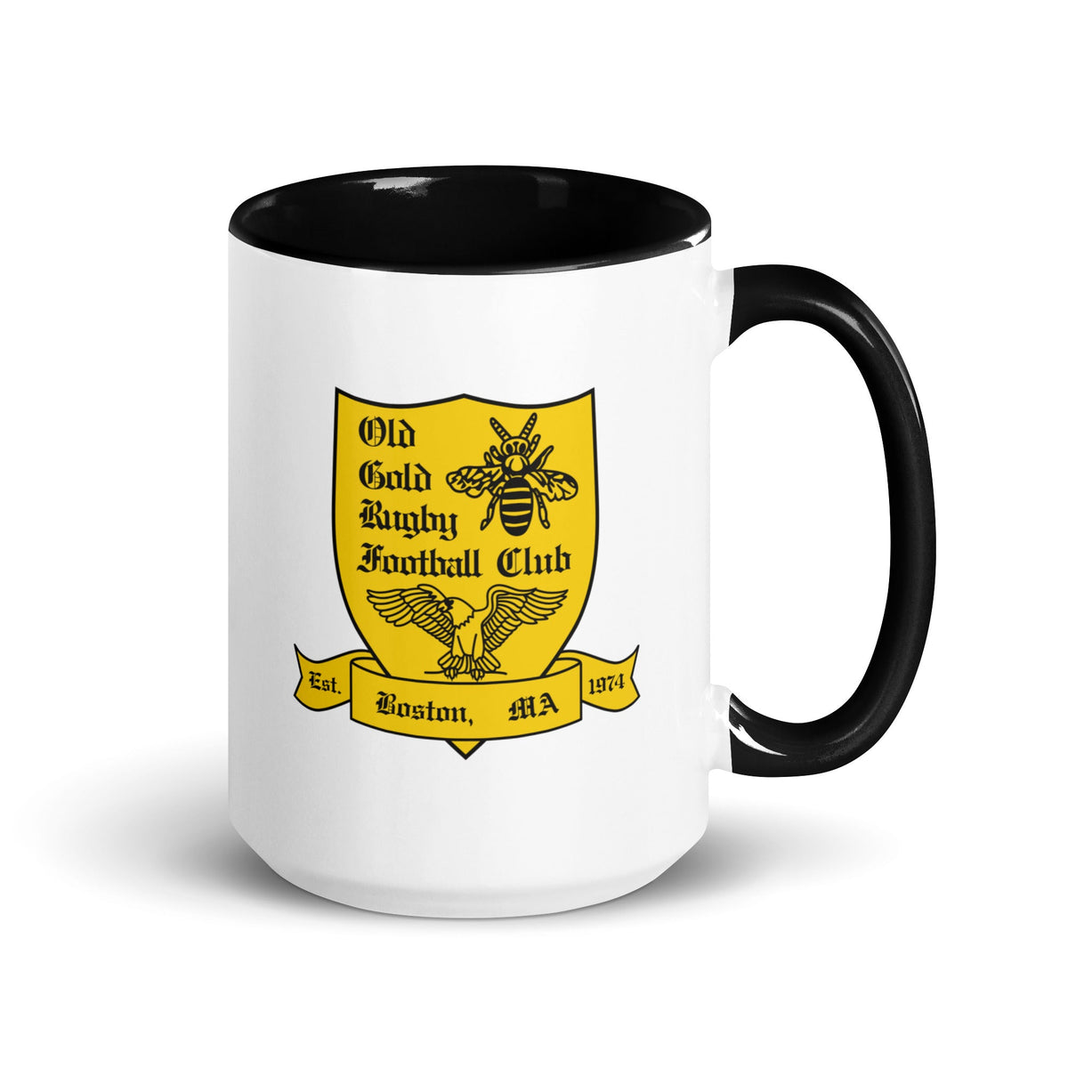 Rugby Imports Old Gold RFC Ceramic Mug