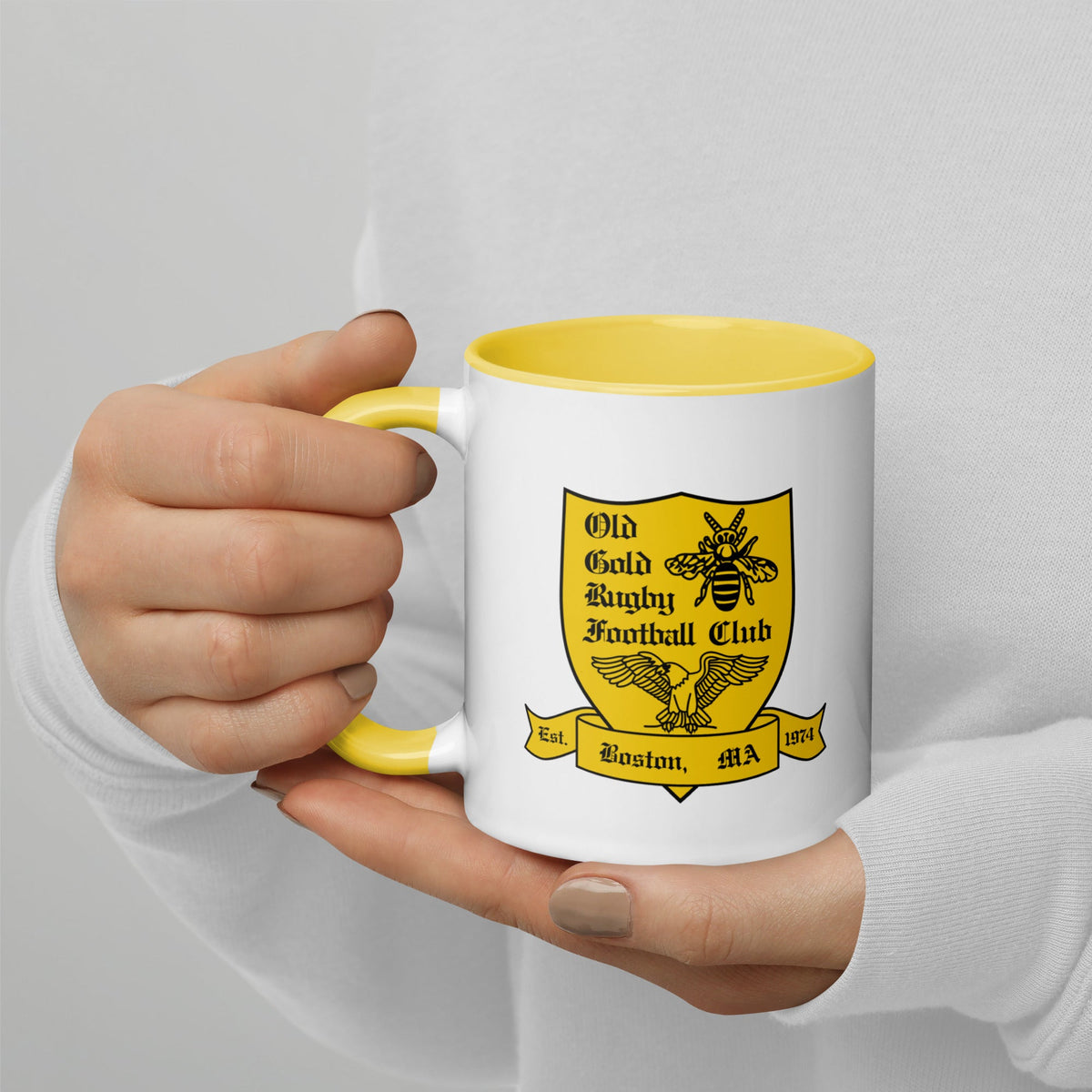 Rugby Imports Old Gold RFC Ceramic Mug
