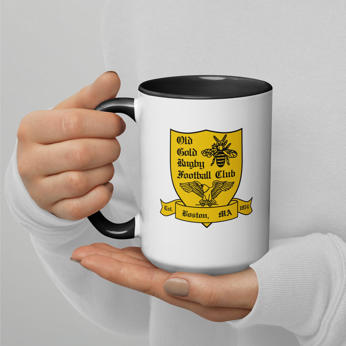 Rugby Imports Old Gold RFC Ceramic Mug