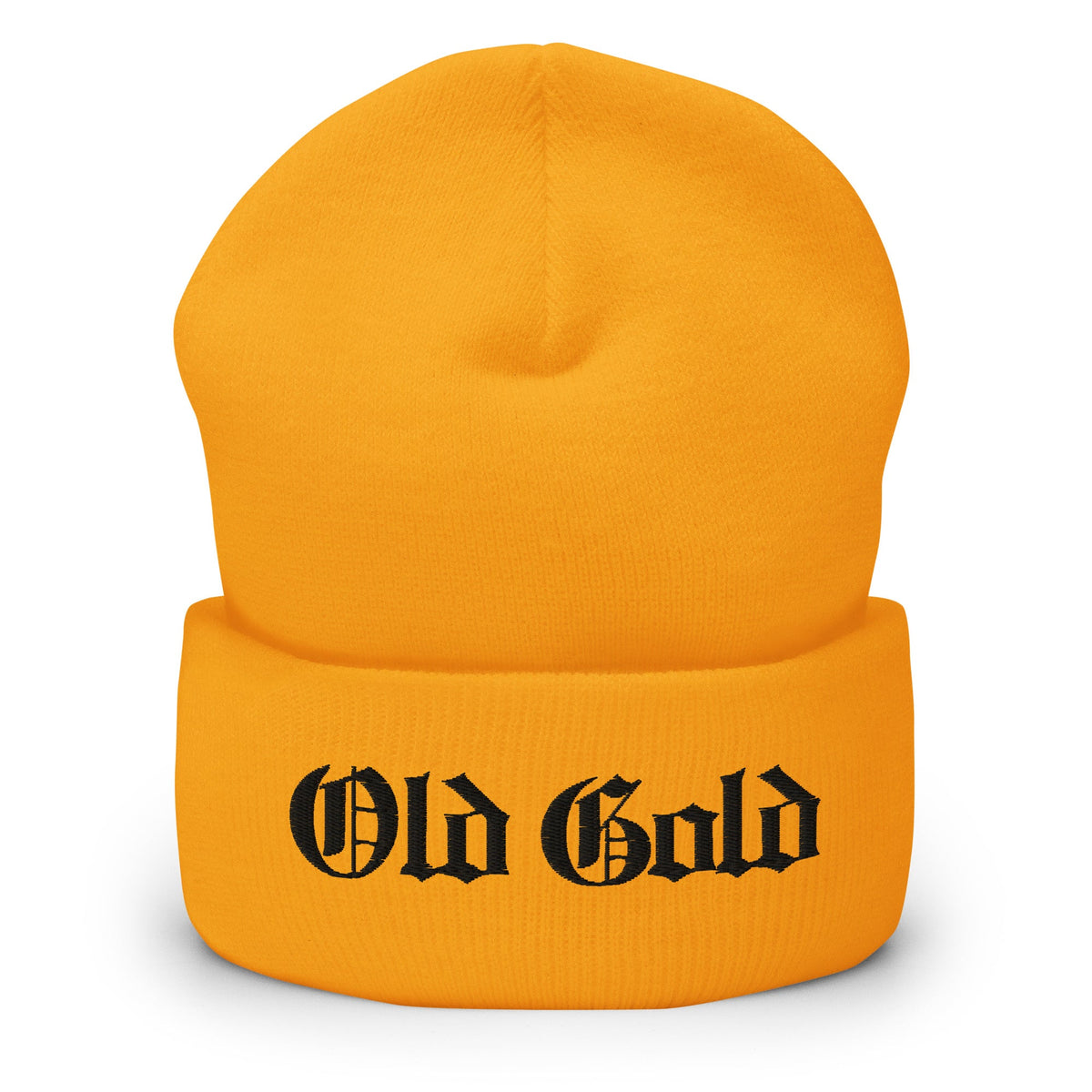 Rugby Imports Old Gold RFC Cuffed Beanie