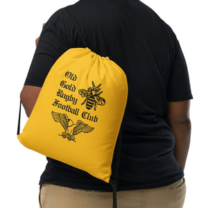 Rugby Imports Old Gold RFC Drawstring Bag