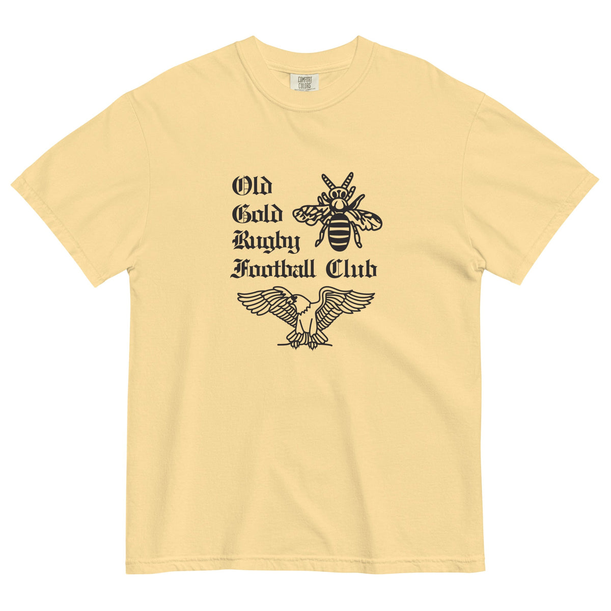 Rugby Imports Old Gold RFC Garment-Dyed Shirt