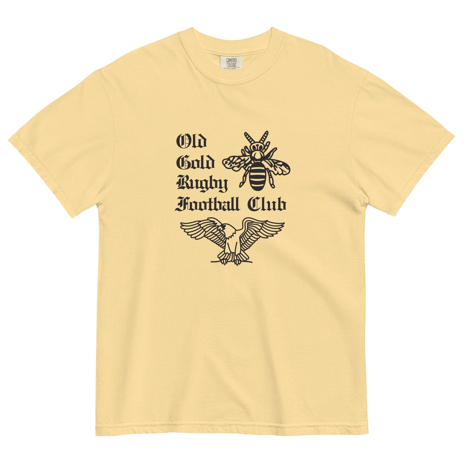 Rugby Imports Old Gold RFC Garment-Dyed Shirt