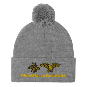 Rugby Imports Old Gold RFC Pom Beanie