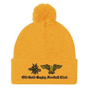 Rugby Imports Old Gold RFC Pom Beanie