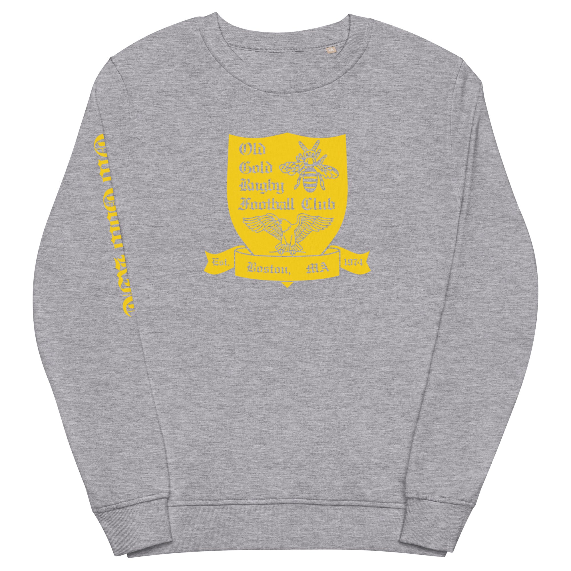 Rugby Imports Old Gold RFC Retro Crewneck