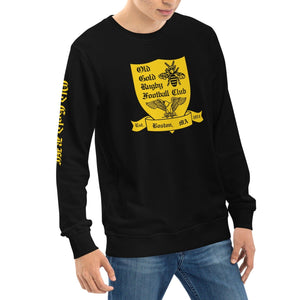 Rugby Imports Old Gold RFC Retro Crewneck