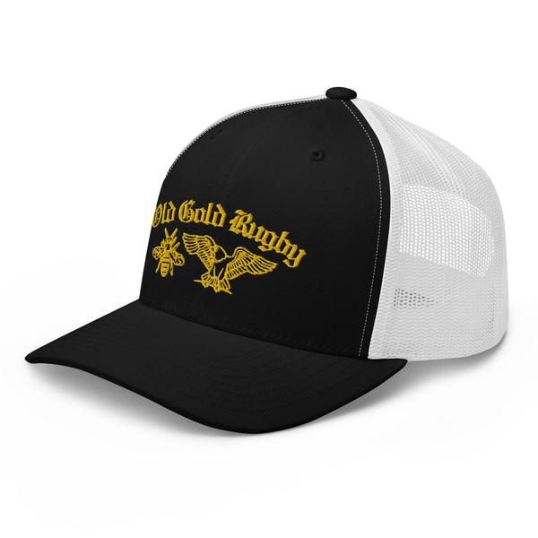 Old Gold RFC Retro Trucker Cap - Rugby Imports