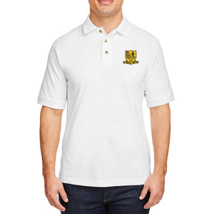 Rugby Imports Old Gold RFC Ringspun Cotton Polo