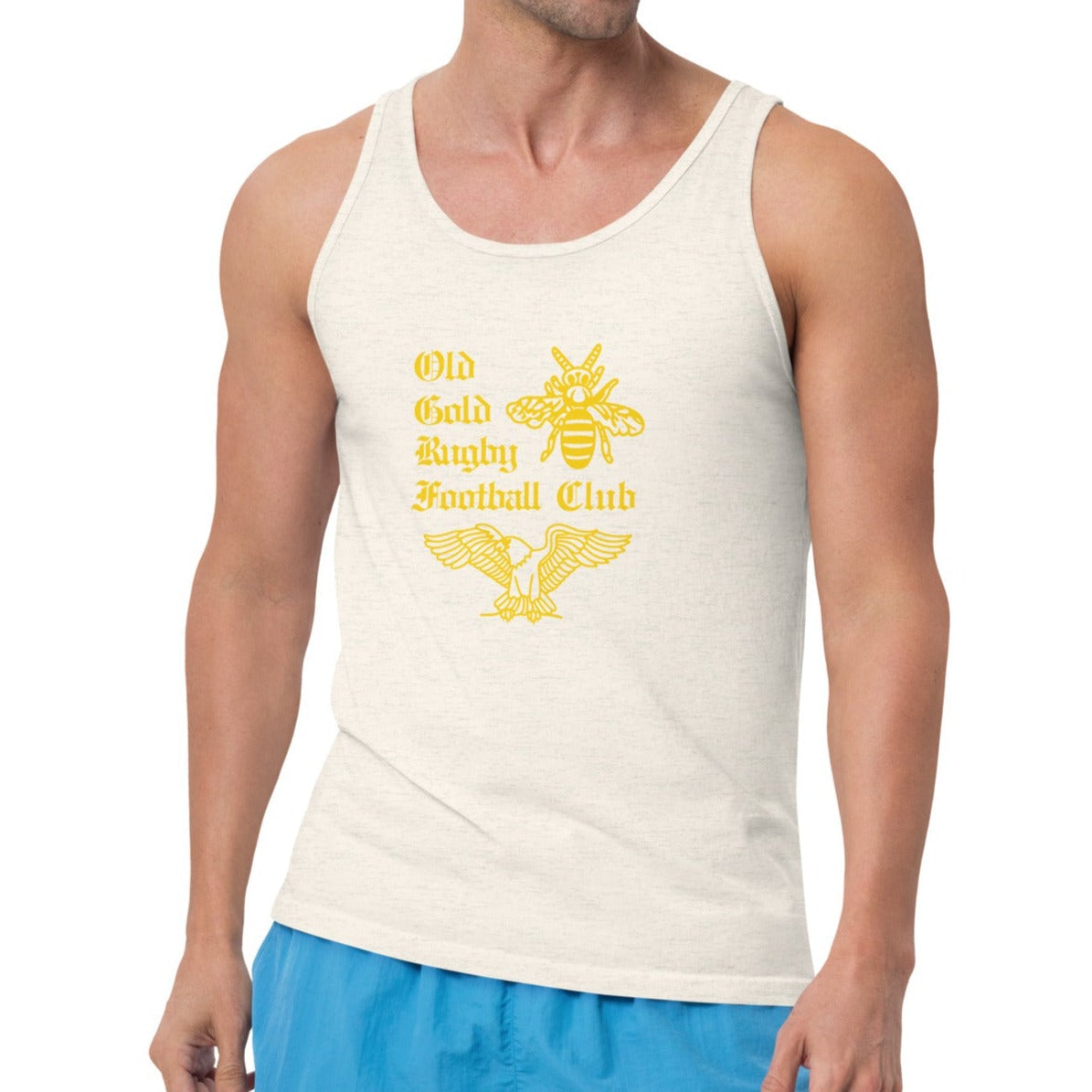 Rugby Imports Old Gold RFC Social Tank Top