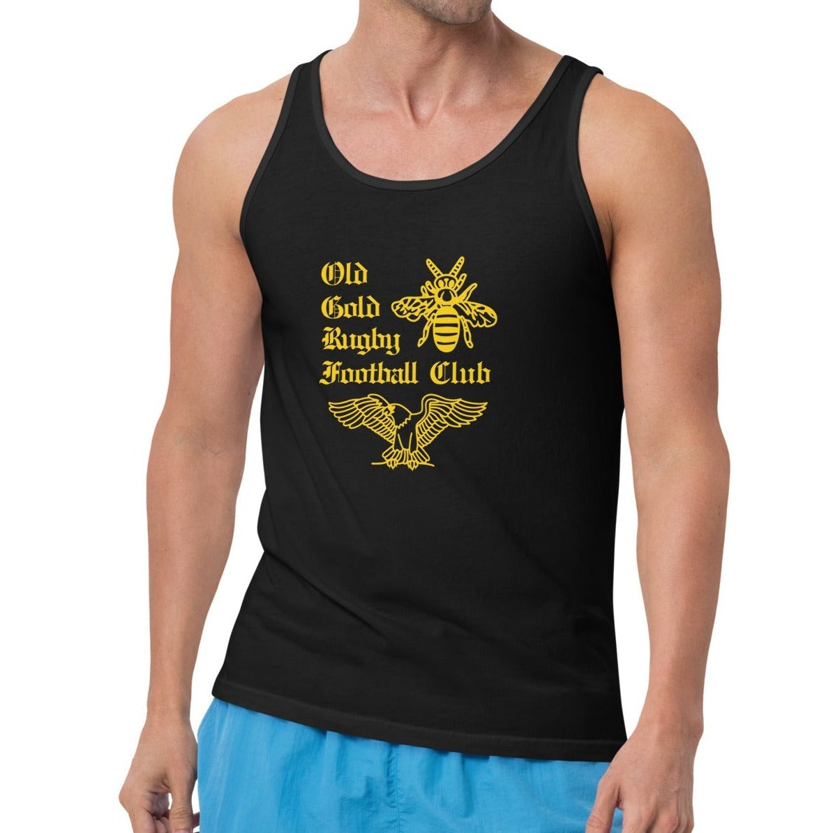 Rugby Imports Old Gold RFC Social Tank Top
