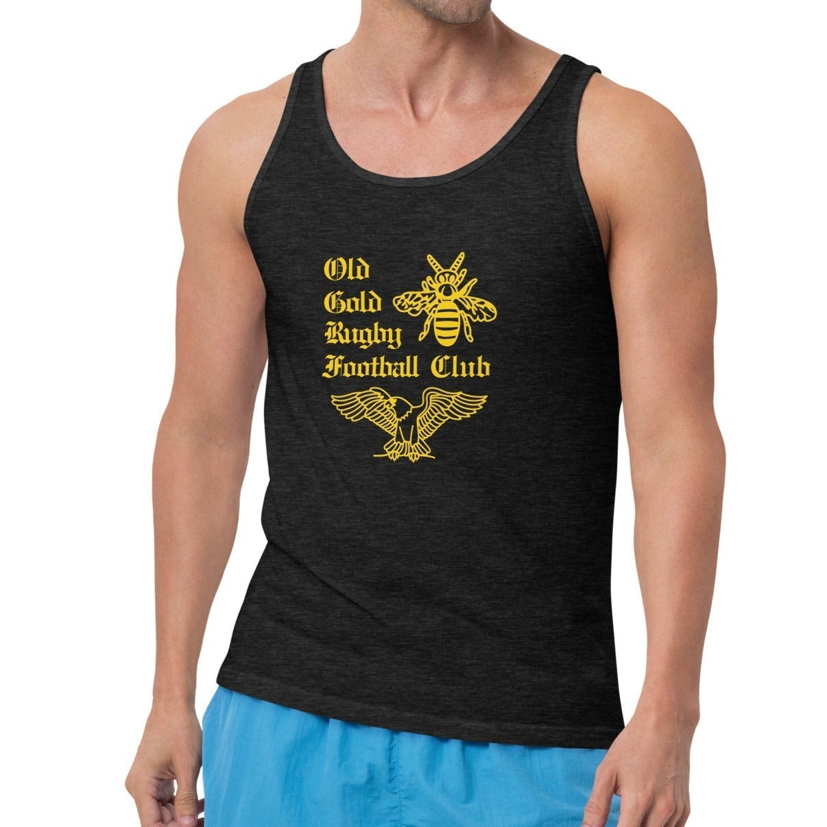 Rugby Imports Old Gold RFC Social Tank Top