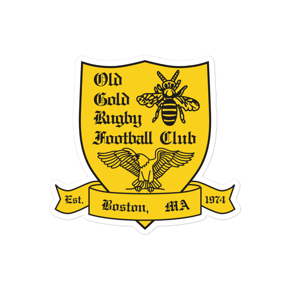 Rugby Imports Old Gold RFC Sticker