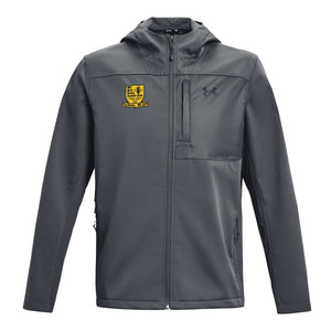 Rugby Imports Old Gold RFC UA CGI Hooded Jacket