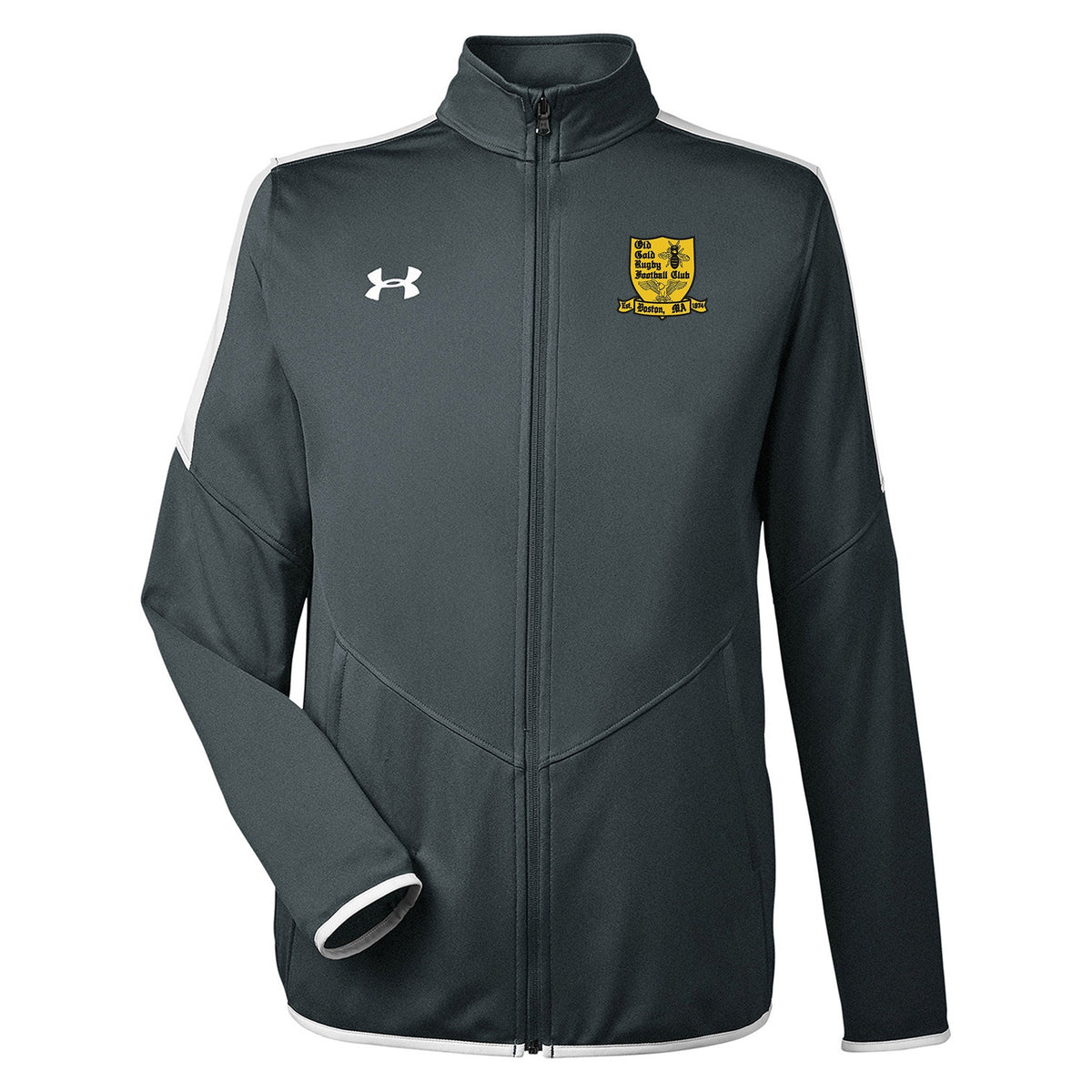 Rugby Imports Old Gold RFC UA Rival Knit Jacket