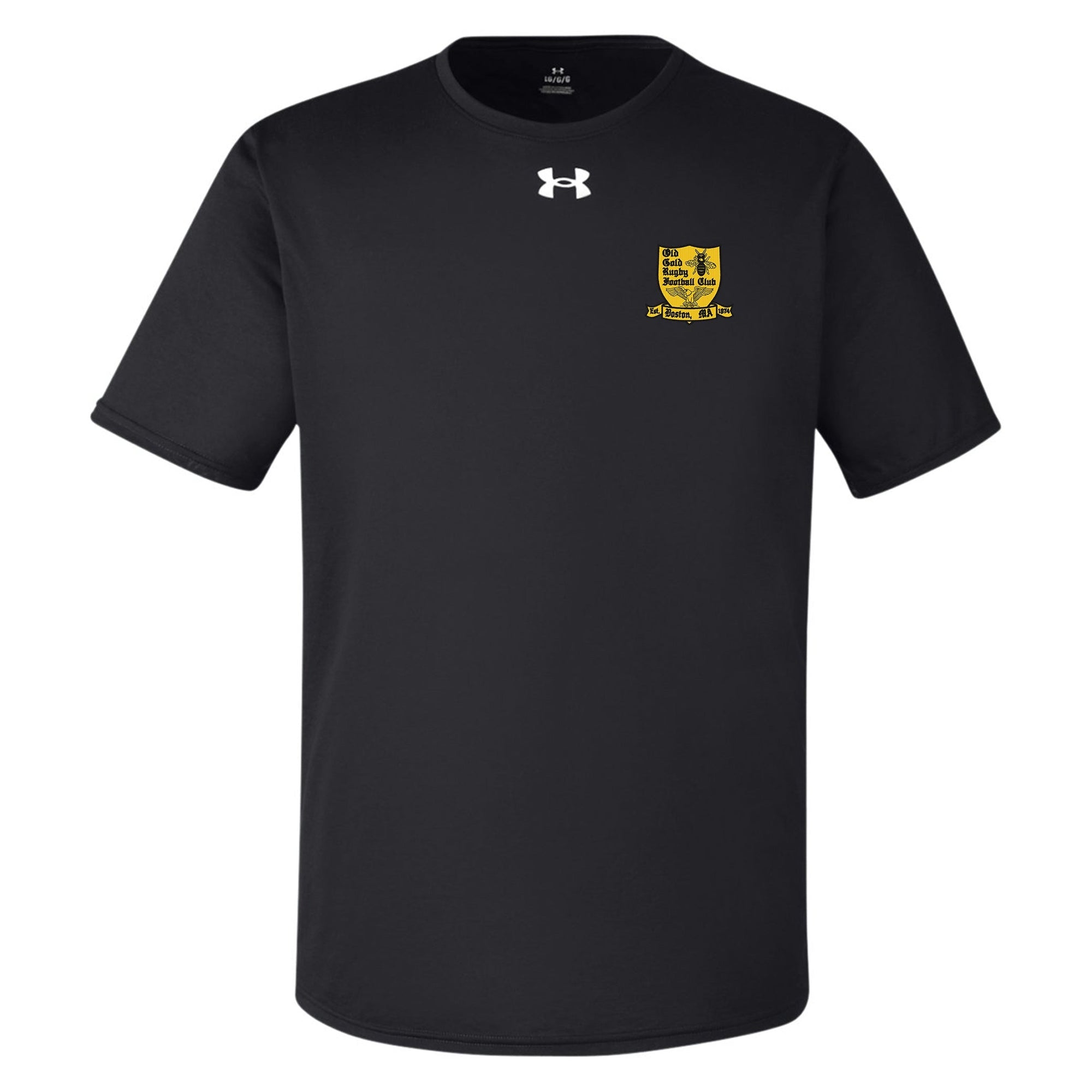 Rugby Imports Old Gold RFC UA Team Tech T-Shirt