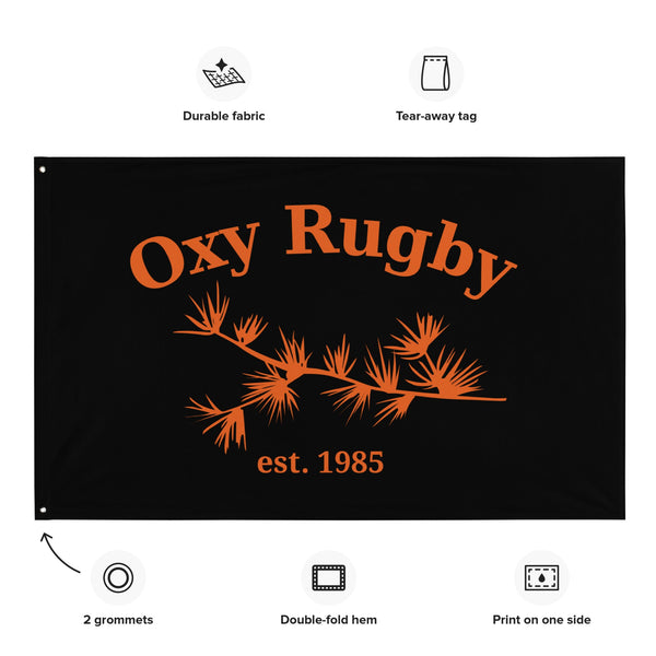 Oxy Rugby Wall Flag - Rugby Imports